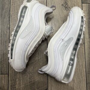 Nike Air Max 97 White and Gray Sneakers